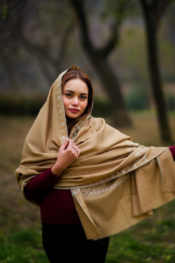 Shawl Pashmina Neem Dor - Image 3