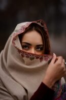 Shawl Pashmina Kalaan Palla Sozni Kalamkari