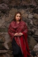 Shawl Pashmina Neem Jama Maroon