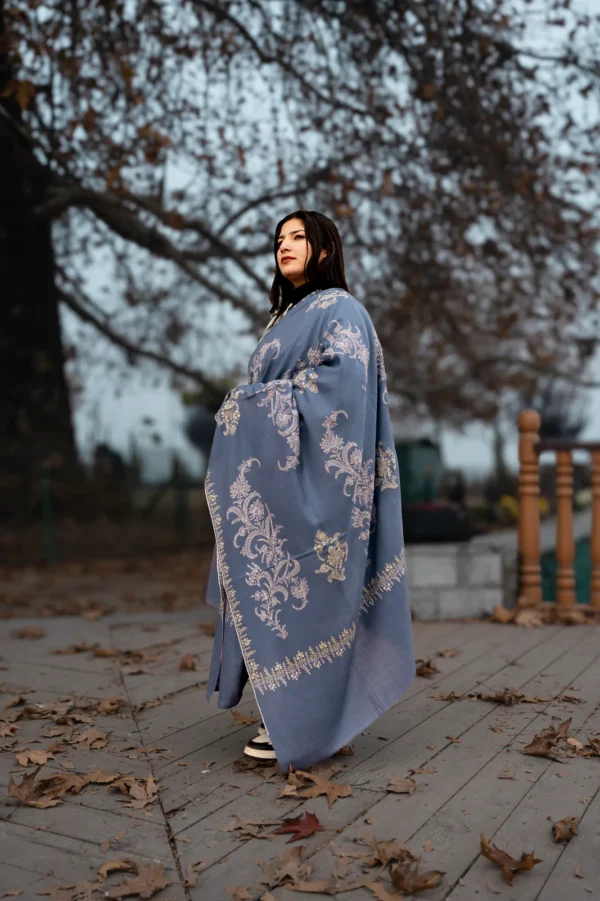 Shawl Pashmina Butidar Tehreerkar - Image 2