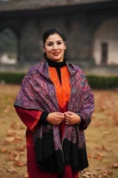 Pashmina Siyah Sangeen Jama