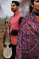 Pashmina Siyah Sangeen Jama